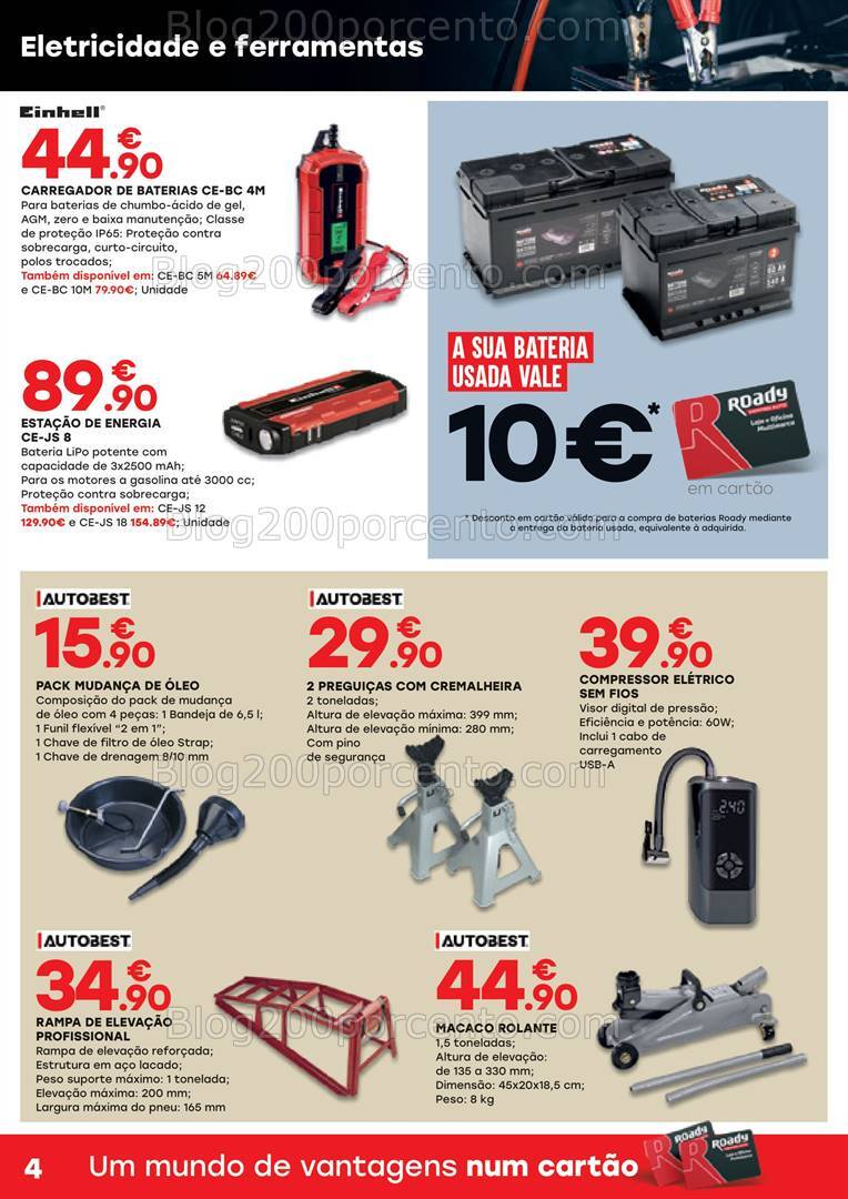 Antevisão Folheto ROADY Promoções de 29 agosto a 22 setembro