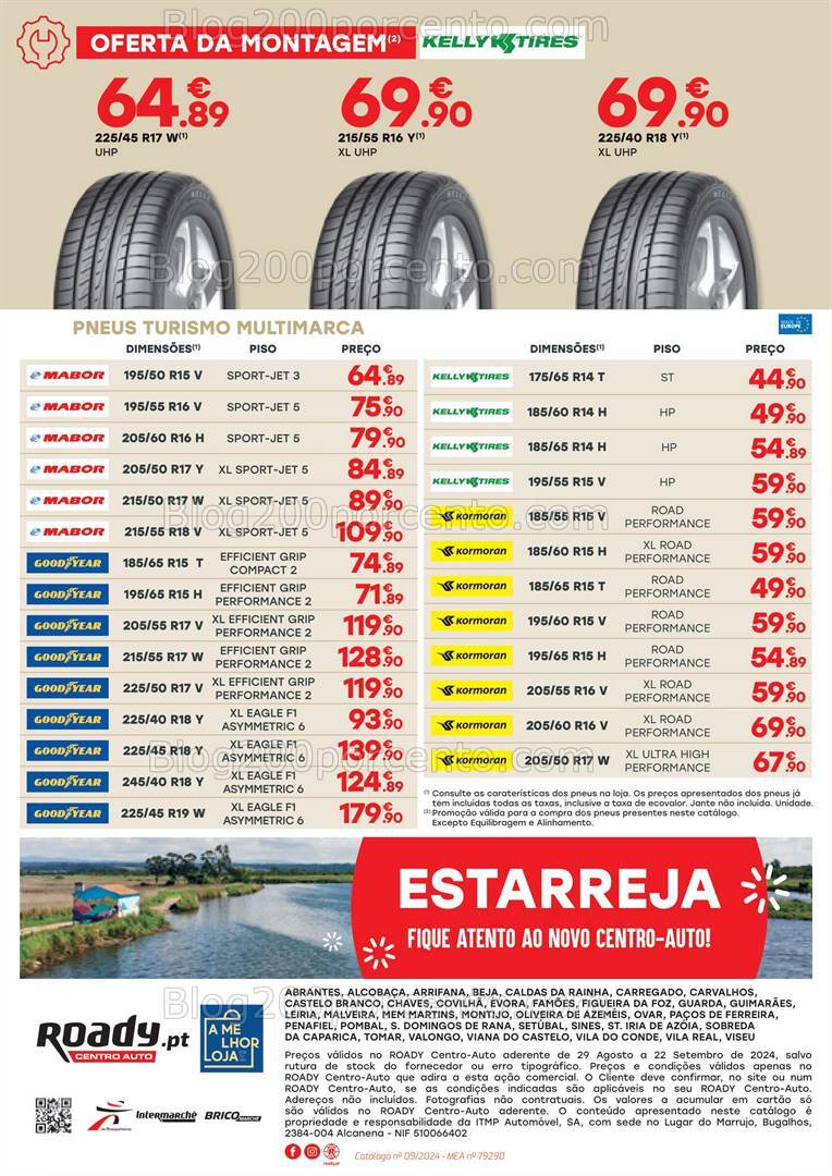 Antevisão Folheto ROADY Promoções de 29 agosto a 22 setembro