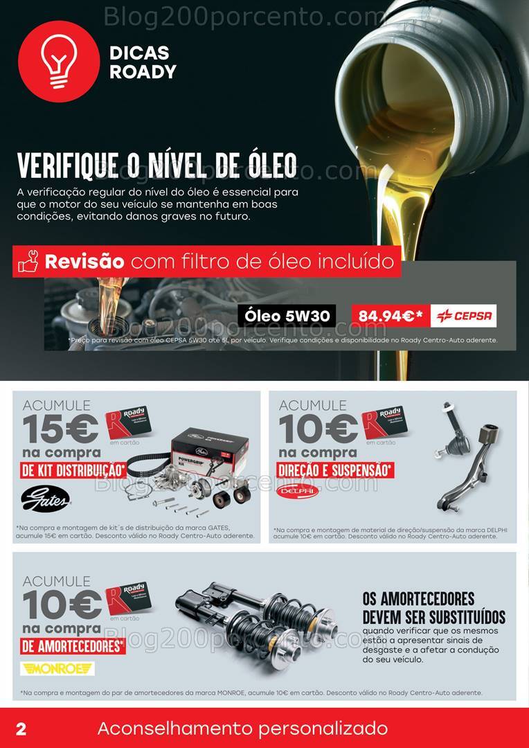 Antevisão Folheto ROADY Promoções de 26 setembro a 20 outubro