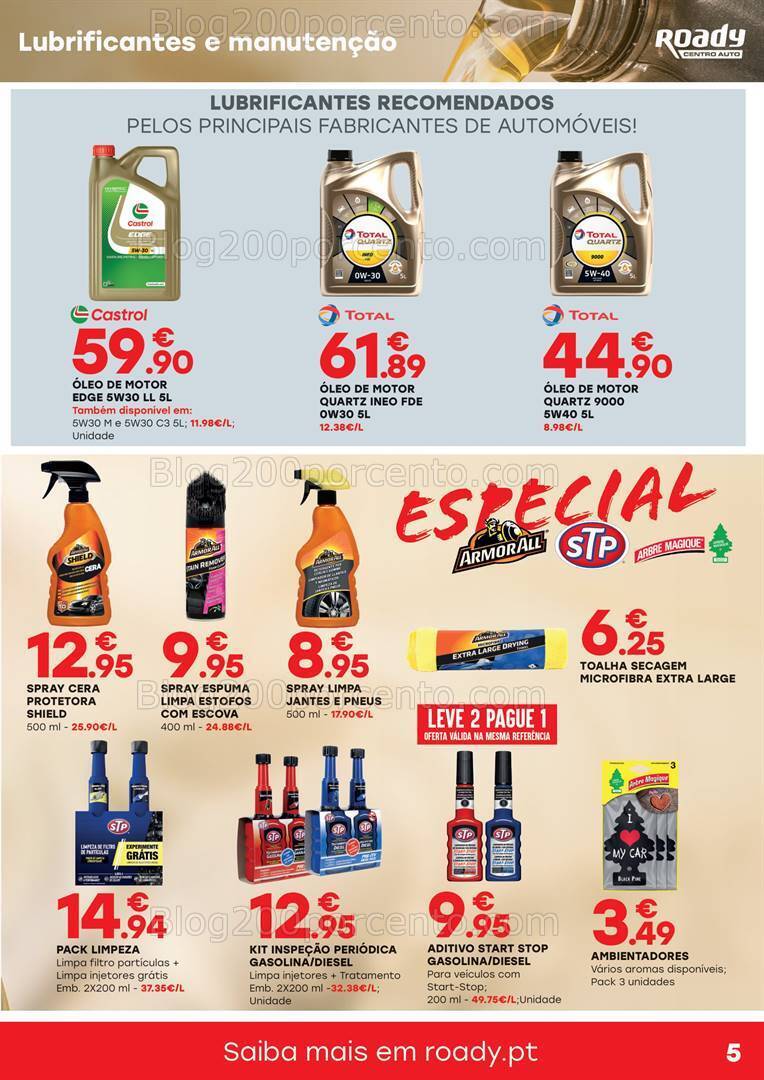 Antevisão Folheto ROADY Promoções de 29 fevereiro a 24 março