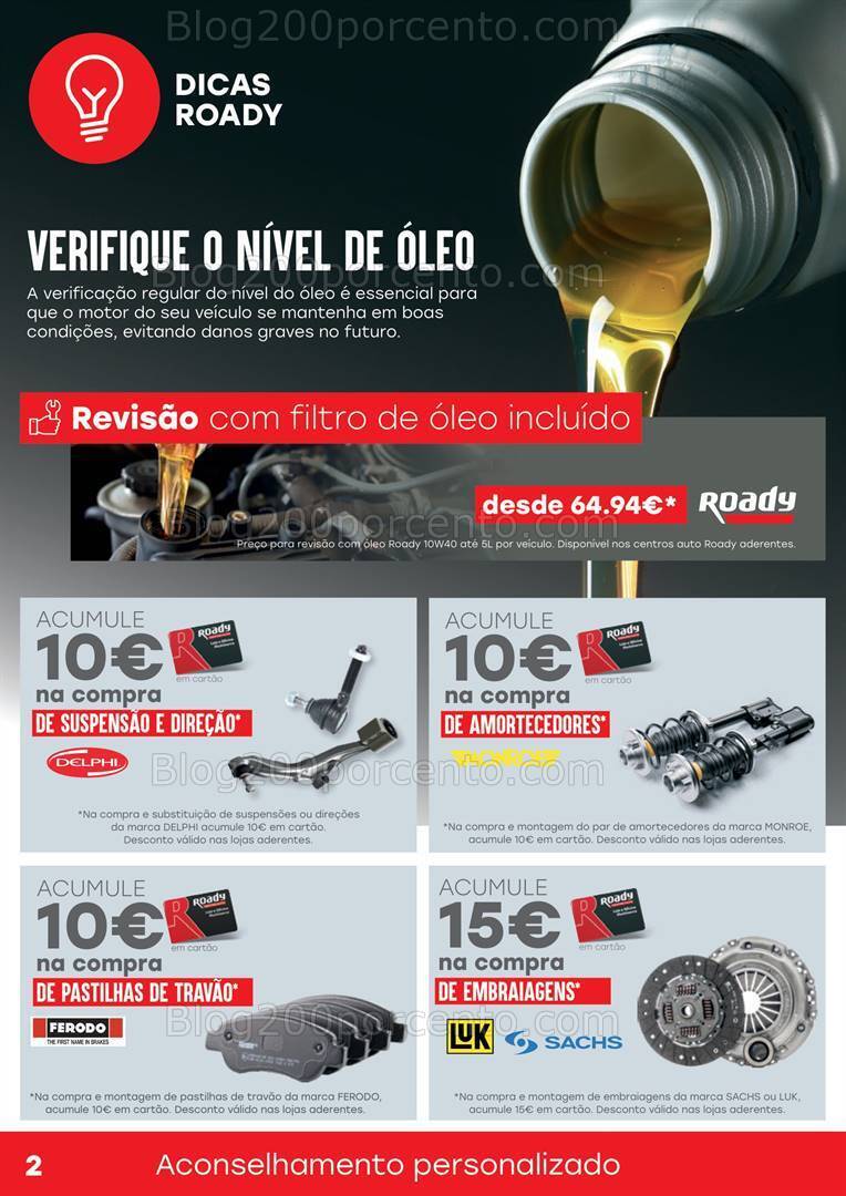 Antevisão Folheto ROADY Promoções de 28 março a 28 abril