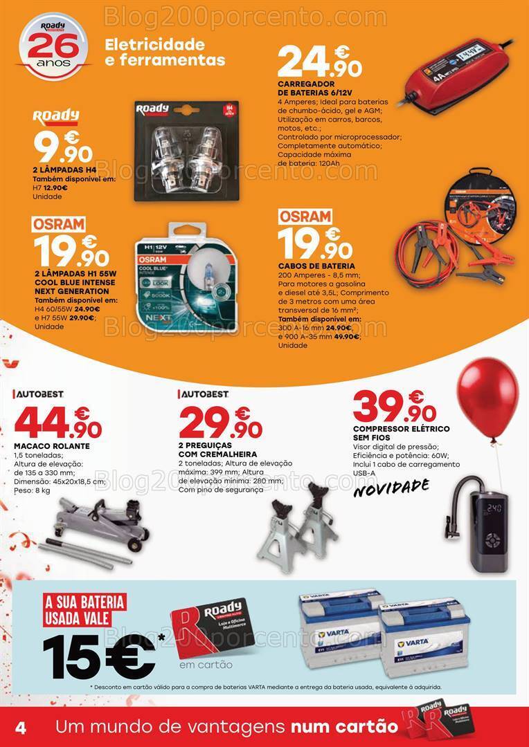 Antevisão Folheto ROADY Promoções de 30 maio a 30 junho