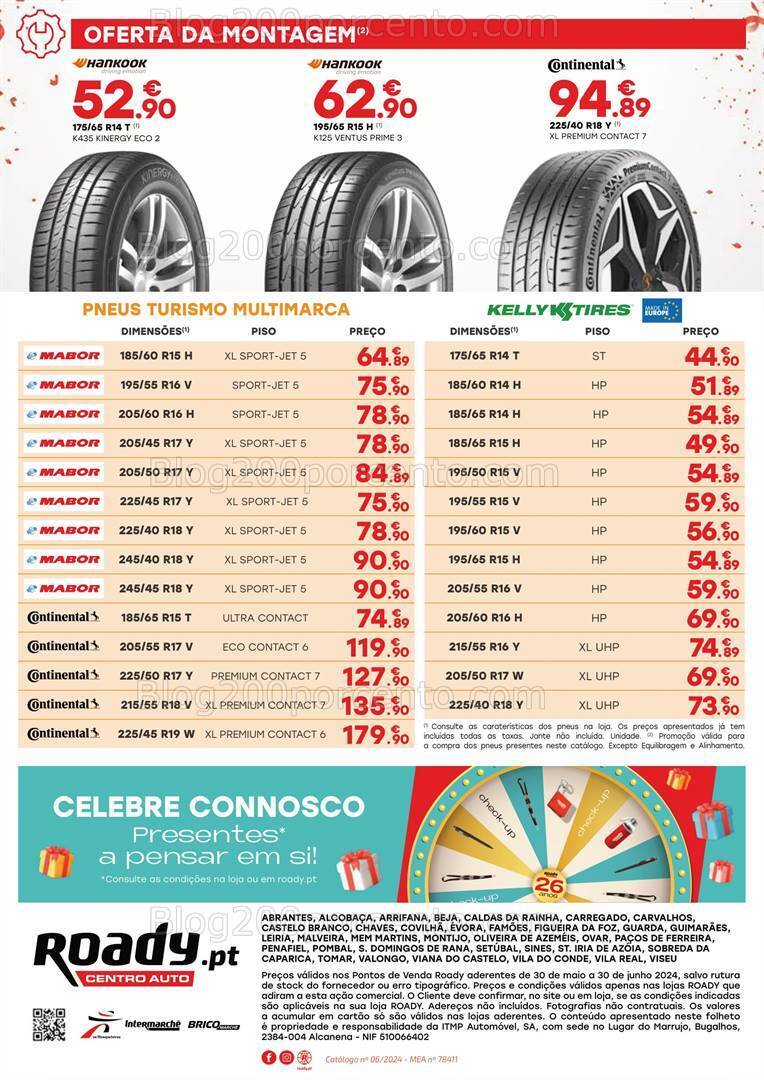 Antevisão Folheto ROADY Promoções de 30 maio a 30 junho
