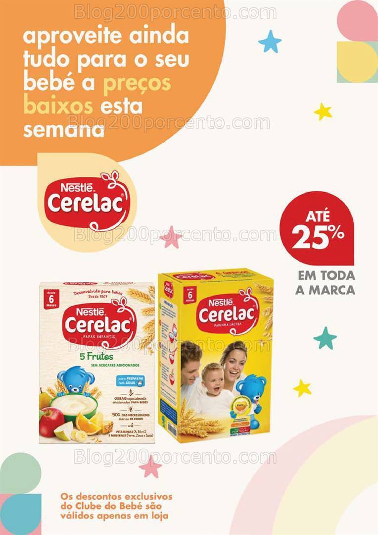 Antevisão Folheto PINGO DOCE Clube do Bebé Promoções de 5 a 8 janeiro