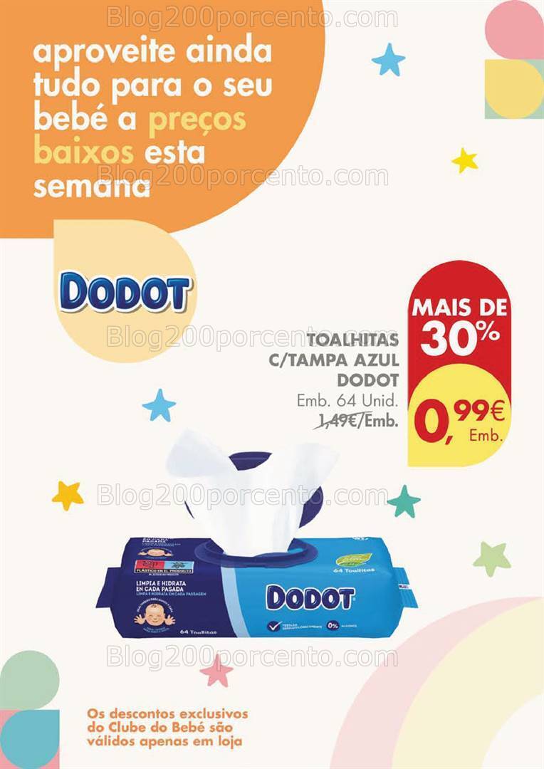 Antevisão Folheto PINGO DOCE Clube do Bebé Promoções de 5 a 8 janeiro