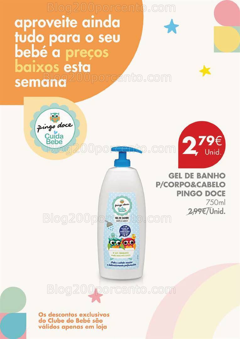 Antevisão Folheto PINGO DOCE Clube do Bebé Promoções de 5 a 8 janeiro