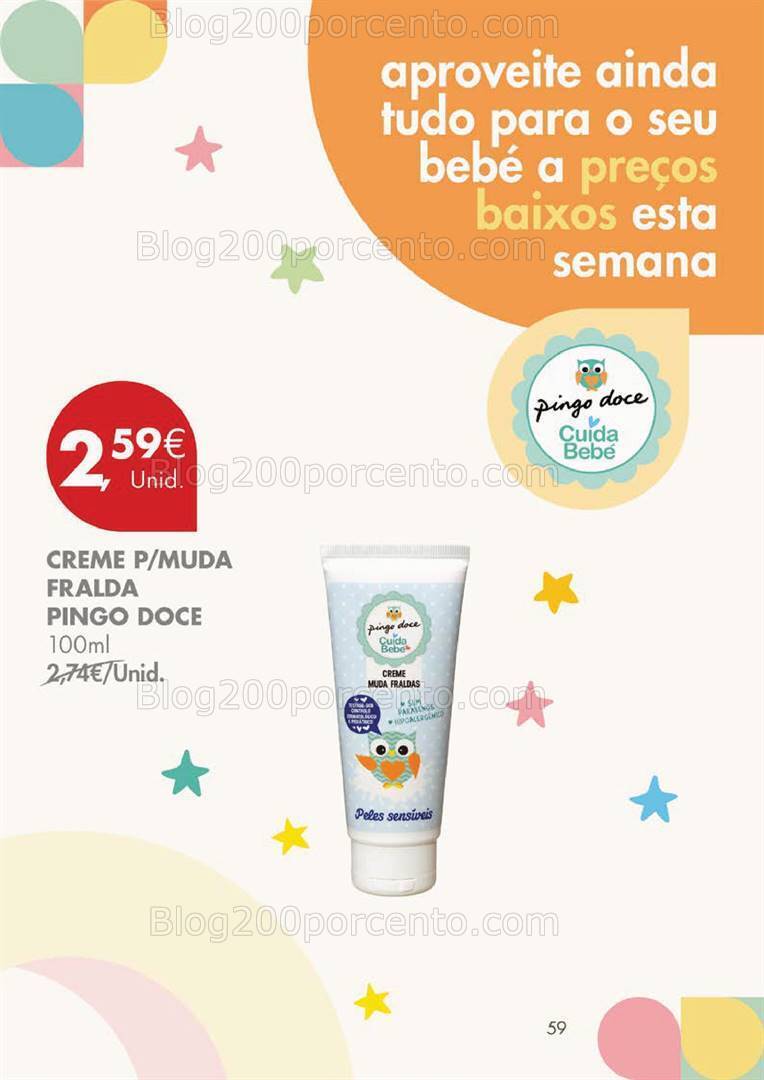 Antevisão Folheto PINGO DOCE Clube do Bebé Promoções de 5 a 8 janeiro