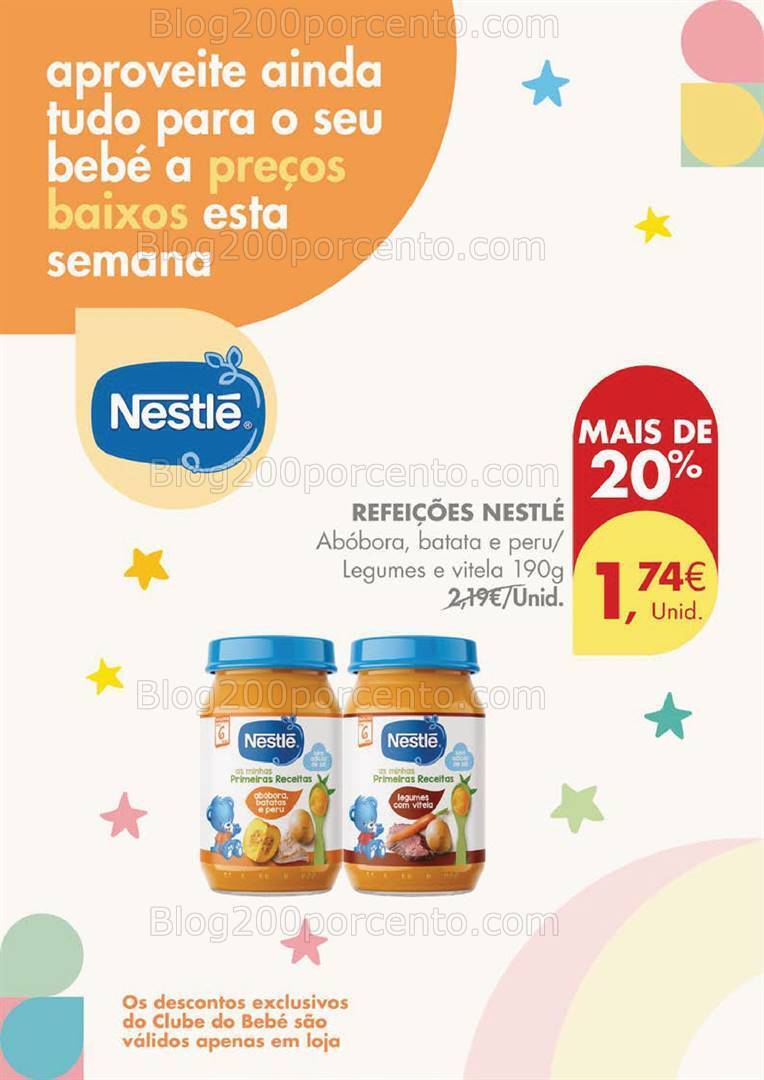 Antevisão Folheto PINGO DOCE Clube do Bebé Promoções de 9 a 15 janeiro