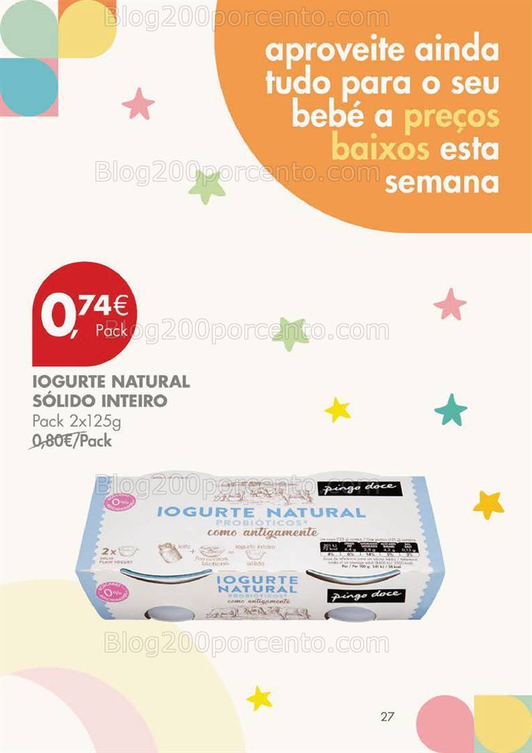 Antevisão Folheto PINGO DOCE Clube do Bebé Promoções de 9 a 15 janeiro
