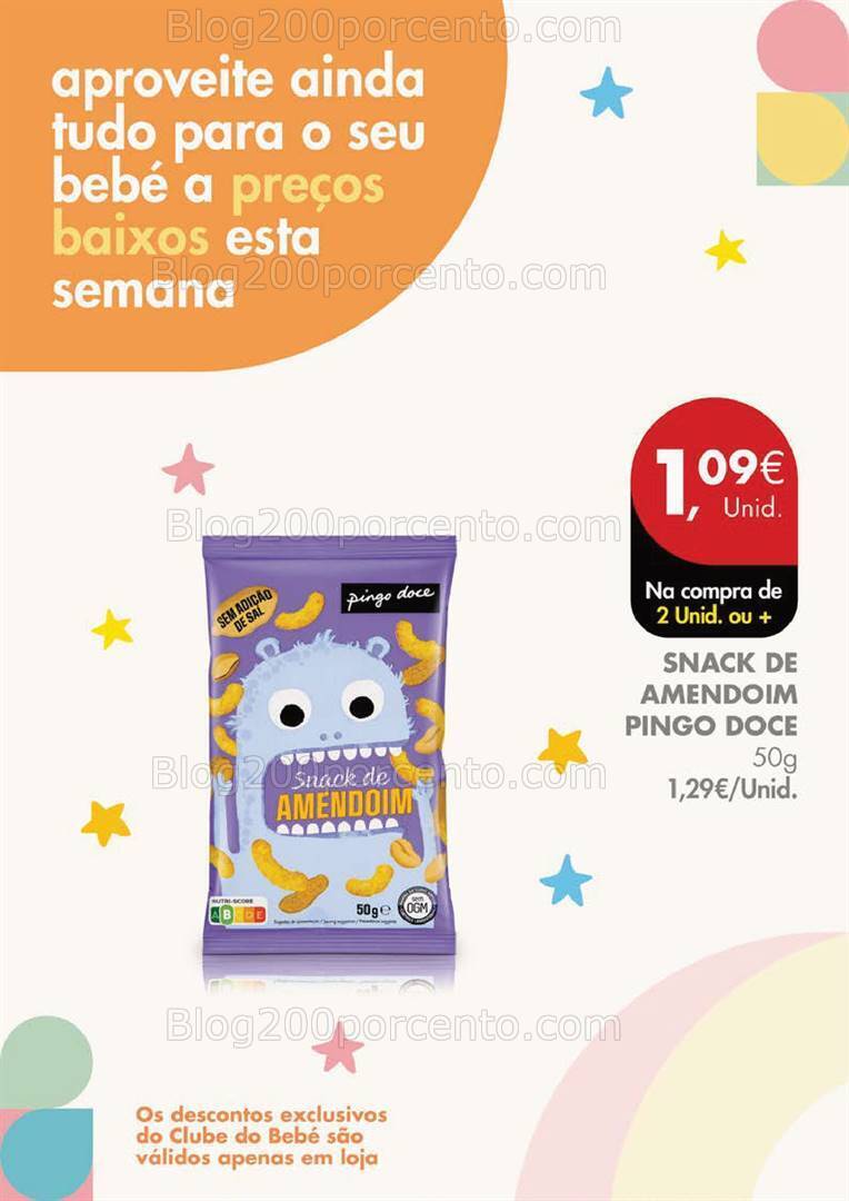 Antevisão Folheto PINGO DOCE Clube do Bebé Promoções de 9 a 15 janeiro