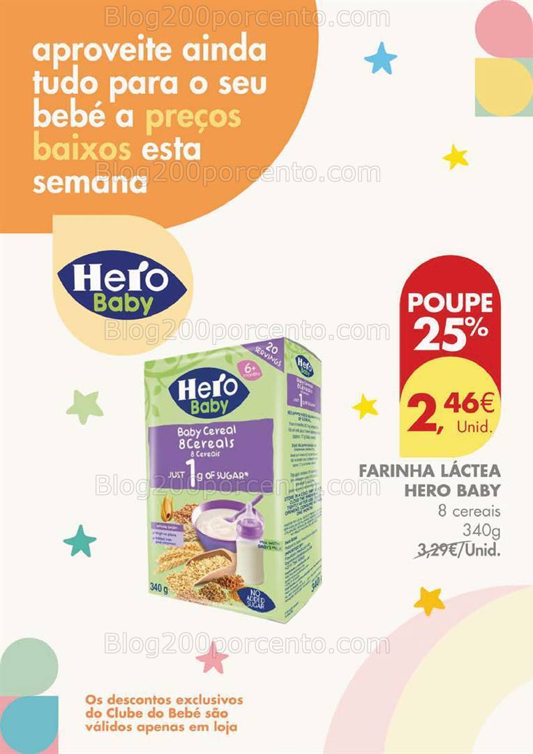 Antevisão Folheto PINGO DOCE Clube do Bebé Promoções de 16 a 22 janeiro