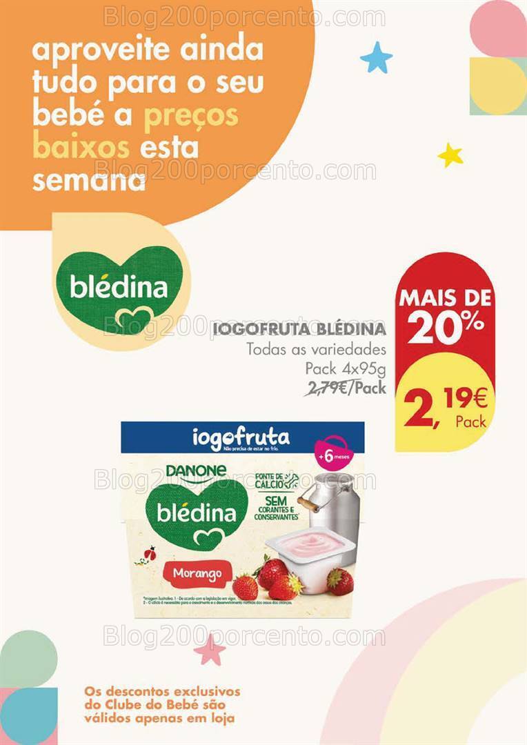Antevisão Folheto PINGO DOCE Clube do Bebé Promoções de 16 a 22 janeiro