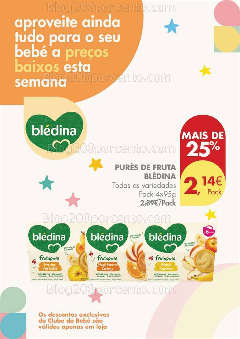Antevisão Folheto PINGO DOCE Clube do Bebé Promoções de 16 a 22 janeiro