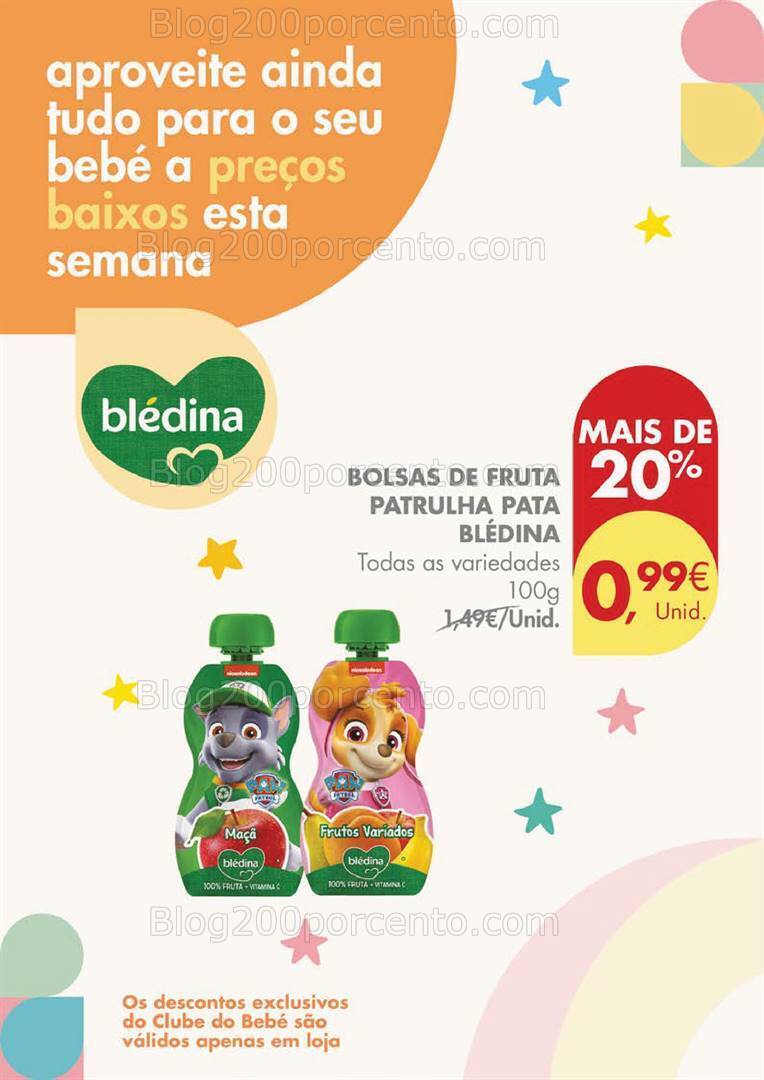 Antevisão Folheto PINGO DOCE Clube do Bebé Promoções de 16 a 22 janeiro