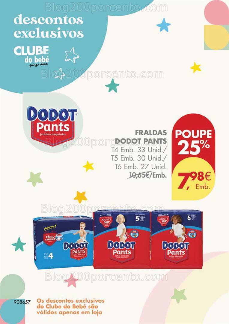 Antevisão Folheto PINGO DOCE Clube do Bebé Promoções de 23 a 29 janeiro