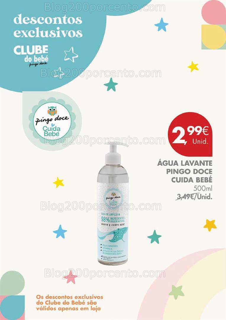 Antevisão Folheto PINGO DOCE Clube do Bebé Promoções de 30 janeiro a 5 fevereiro