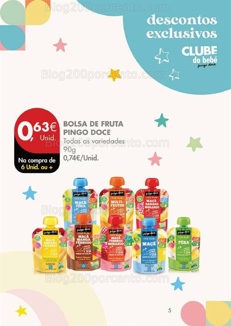 Antevisão Folheto PINGO DOCE Clube do Bebé Promoções de 30 janeiro a 5 fevereiro