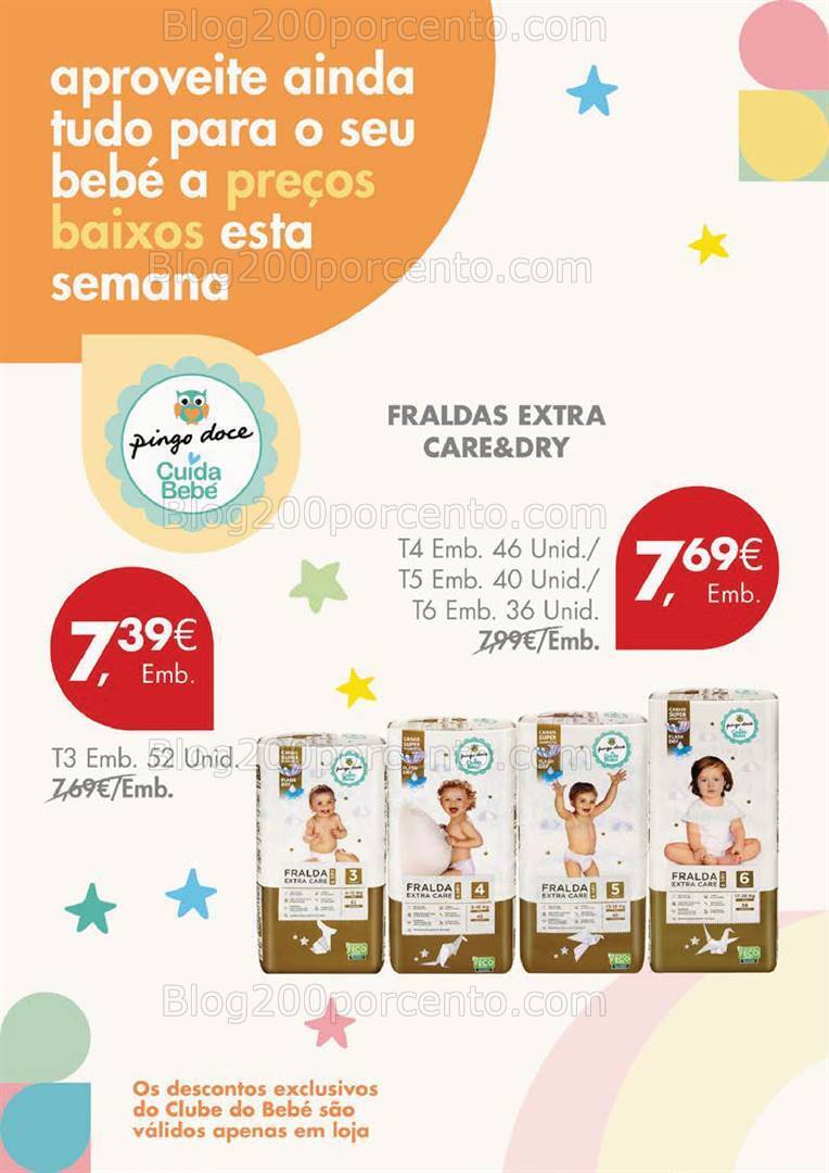 Antevisão Folheto PINGO DOCE Clube do Bebé Promoções de 30 janeiro a 5 fevereiro