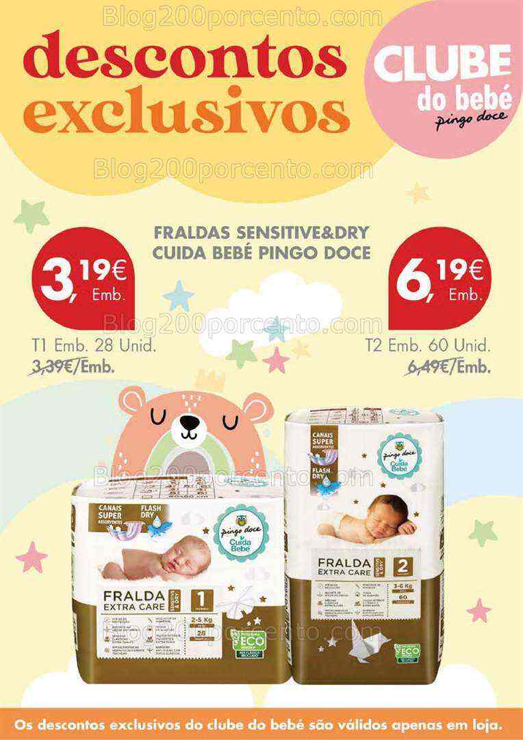 Antevisão Folheto PINGO DOCE Especial Bebé Promoções de 18 a 24 julho