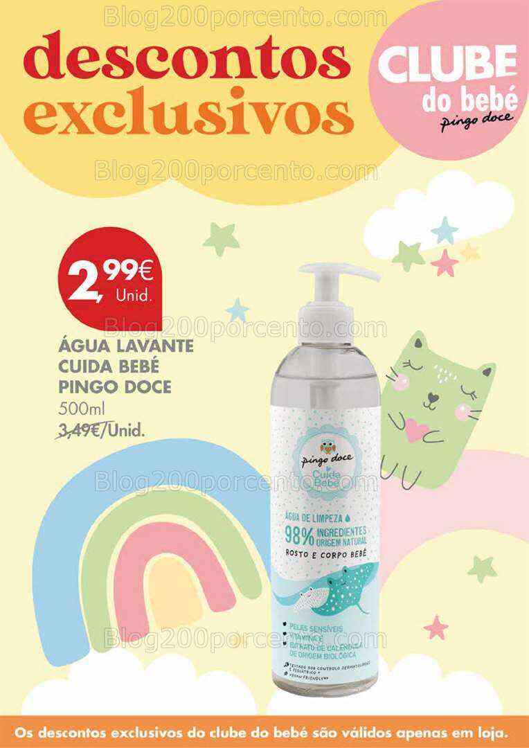 Antevisão Folheto PINGO DOCE Especial Bebé Promoções de 18 a 24 julho