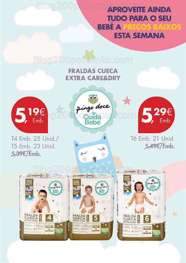 Antevisão Folheto PINGO DOCE Especial Bebé Promoções de 18 a 24 julho