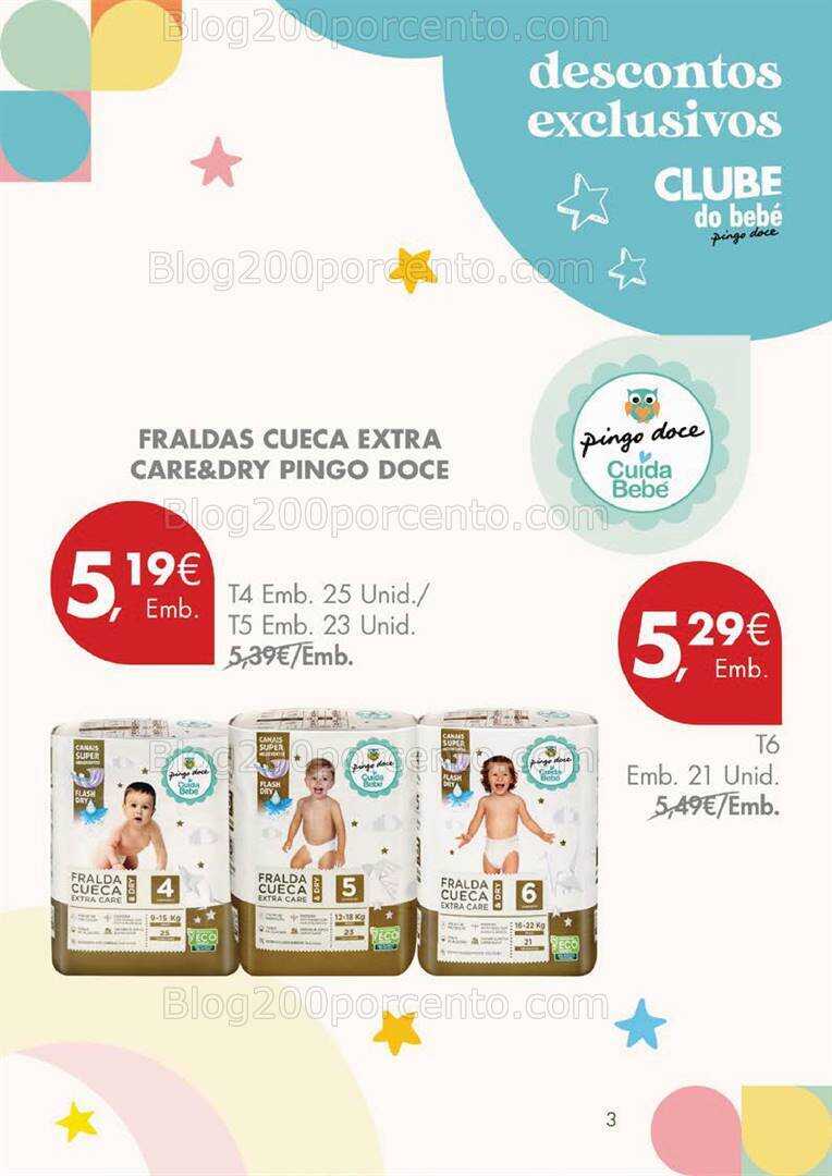 Antevisão Folheto PINGO DOCE Clube do Bebé Promoções de 24 a 30 outubro