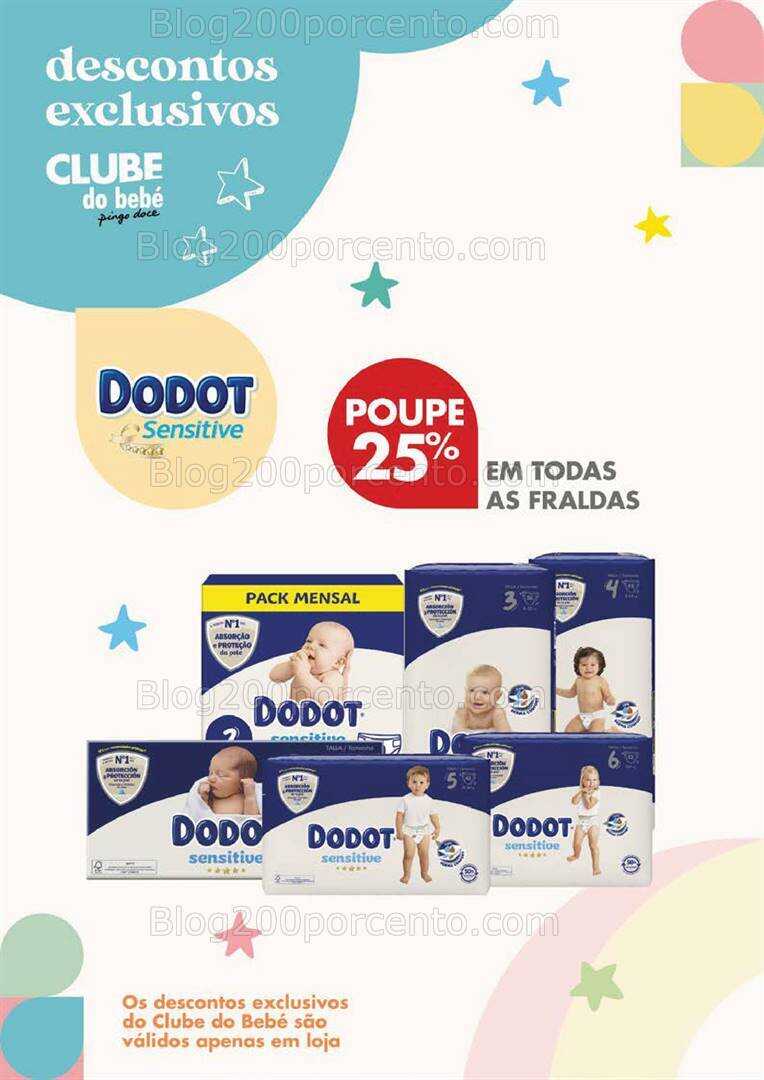Antevisão Folheto PINGO DOCE Clube do Bebé Promoções de 24 a 30 outubro