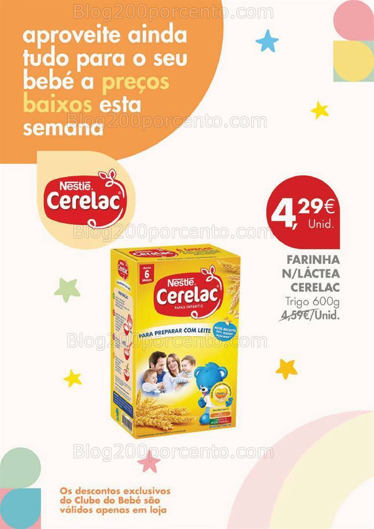 Antevisão Folheto PINGO DOCE Clube do Bebé Promoções de 24 a 30 outubro