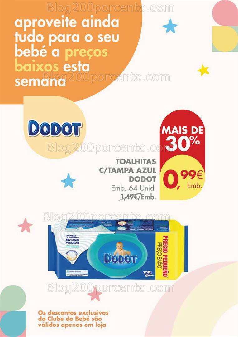 Antevisão Folheto PINGO DOCE Clube do Bebé Promoções de 24 a 30 outubro
