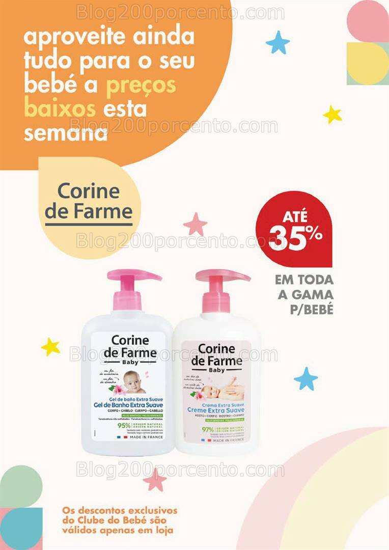 Antevisão Folheto PINGO DOCE Clube do Bebé Promoções de 24 a 30 outubro