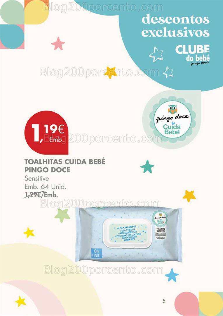 Antevisão Folheto PINGO DOCE Especial Clube Bebé Promoções de 7 a 13 novembro