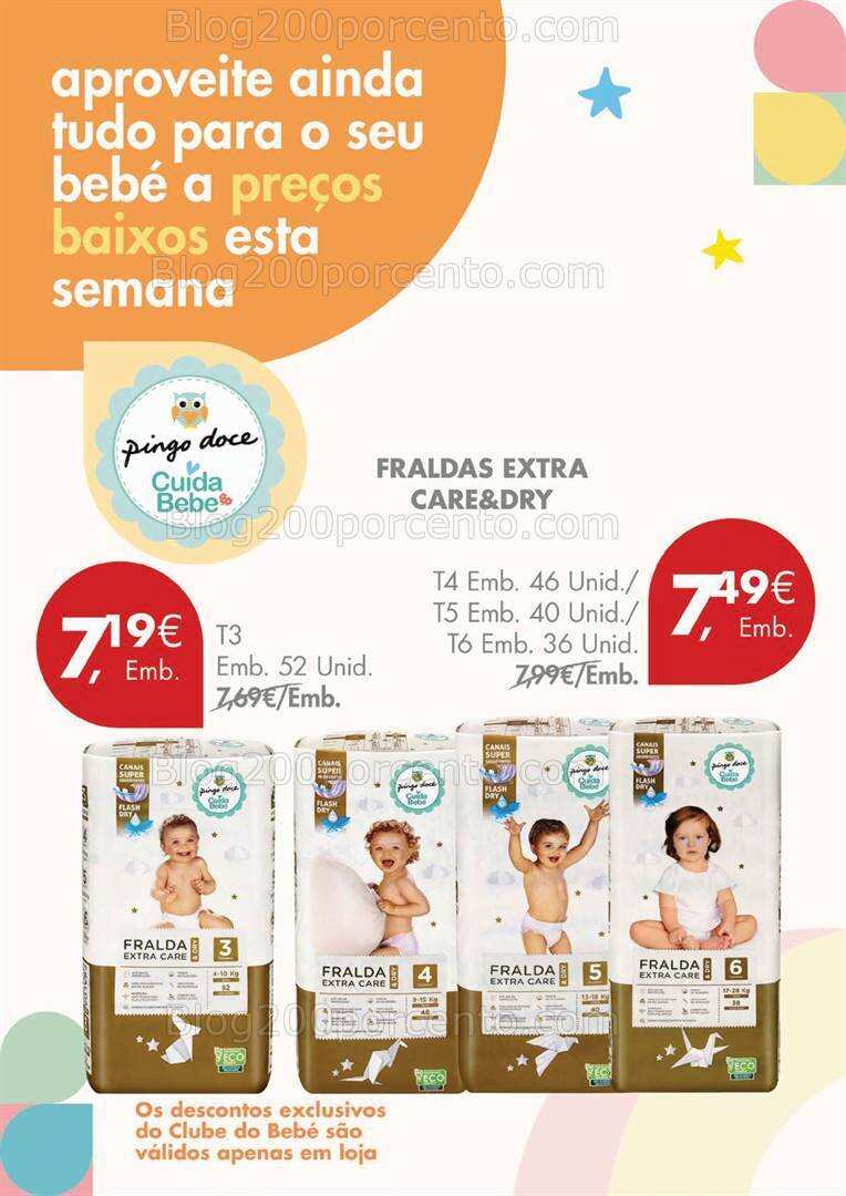Antevisão Folheto PINGO DOCE Clube do Bebé Promoções de 28 novembro a 4 dezembro