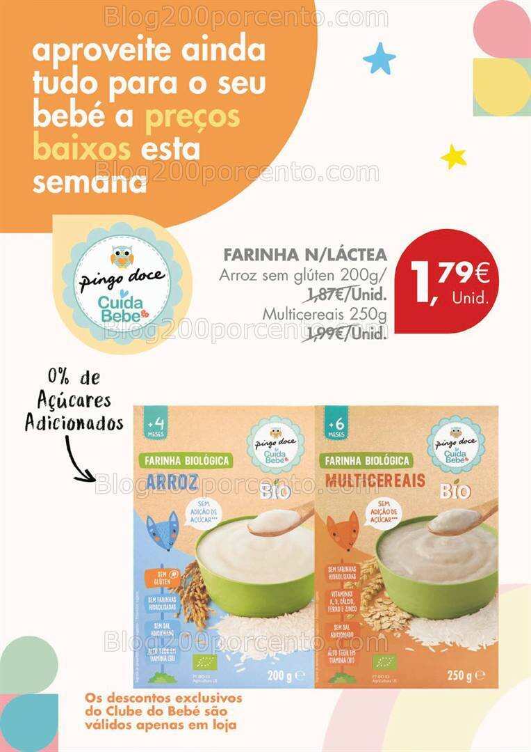 Antevisão Folheto PINGO DOCE Clube do Bebé Promoções de 5 a 11 dezembro