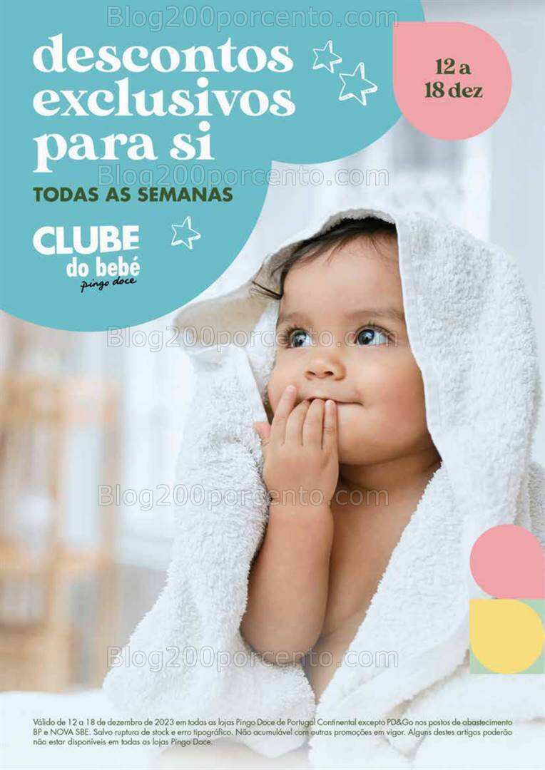 Antevisão Folheto PINGO DOCE Feira do Bebé Promoções de 12 a 18 dezembro