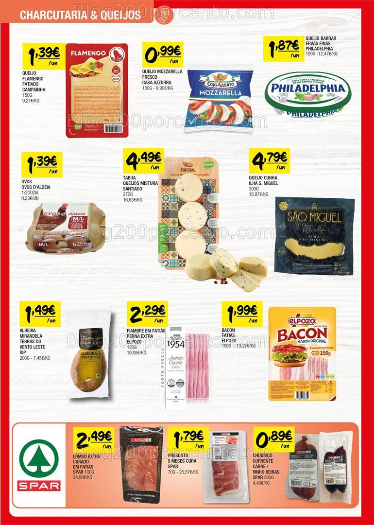 Antevisão Folheto SPAR Promoções de 20 agosto a 1 setembro