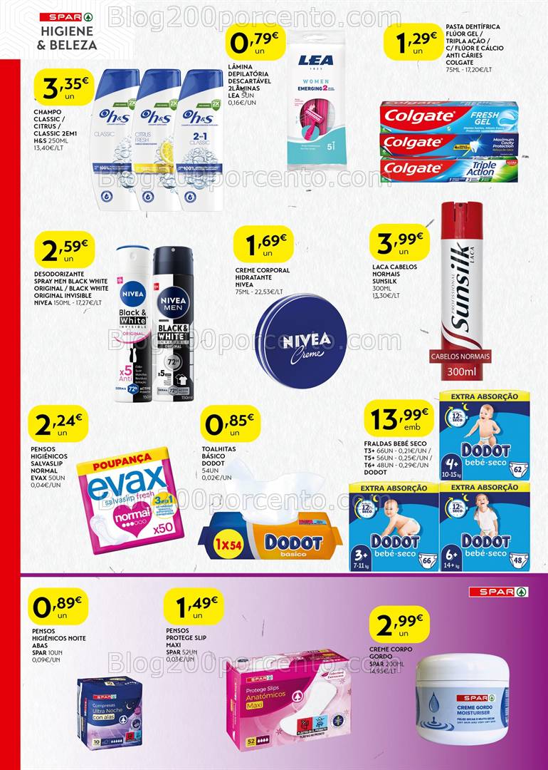 Antevisão Folheto SPAR Promoções de 7 a 19 janeiro