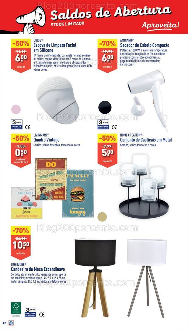 Antevisão Folheto ALDI Saldos + Aberturas Seia Promoções de 10 a 16 janeiro