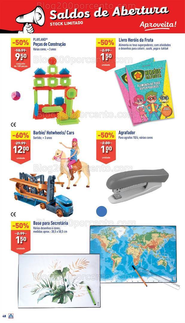 Antevisão Folheto ALDI Saldos + Aberturas Seia Promoções de 10 a 16 janeiro