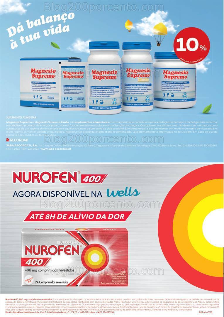 Antevisão Folheto WELLS Bem-Estar Promoções de 30 janeiro a 26 fevereiro