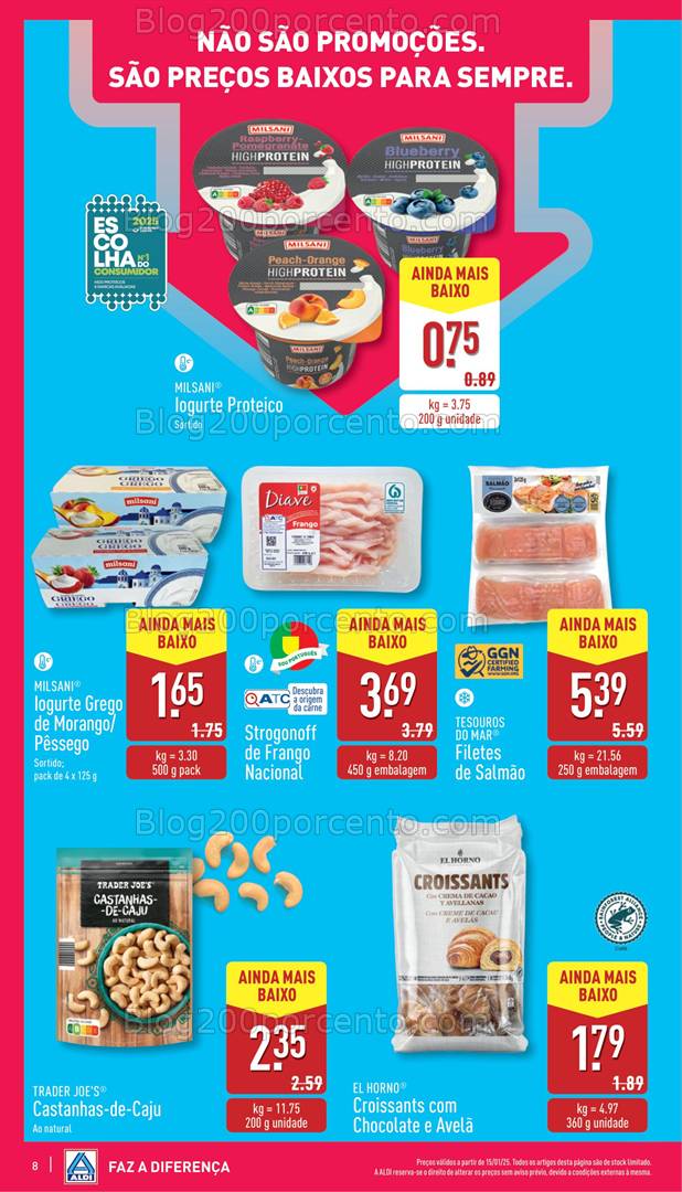 Antevisão Folheto ALDI Promoções de 15 a 21 janeiro