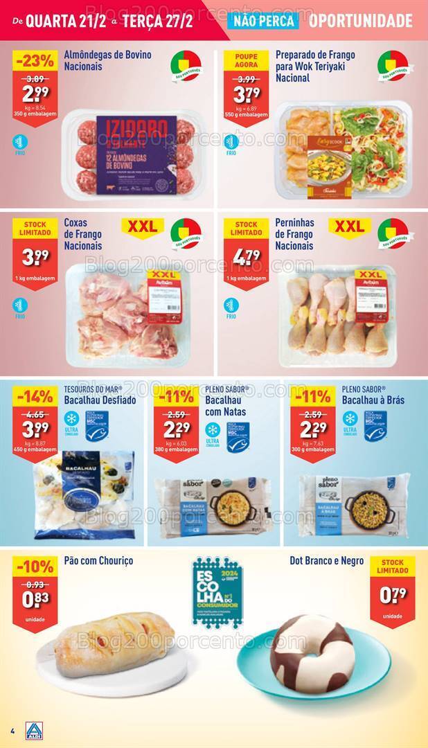 Antevisão Folheto ALDI Promoções de 21 a 27 fevereiro