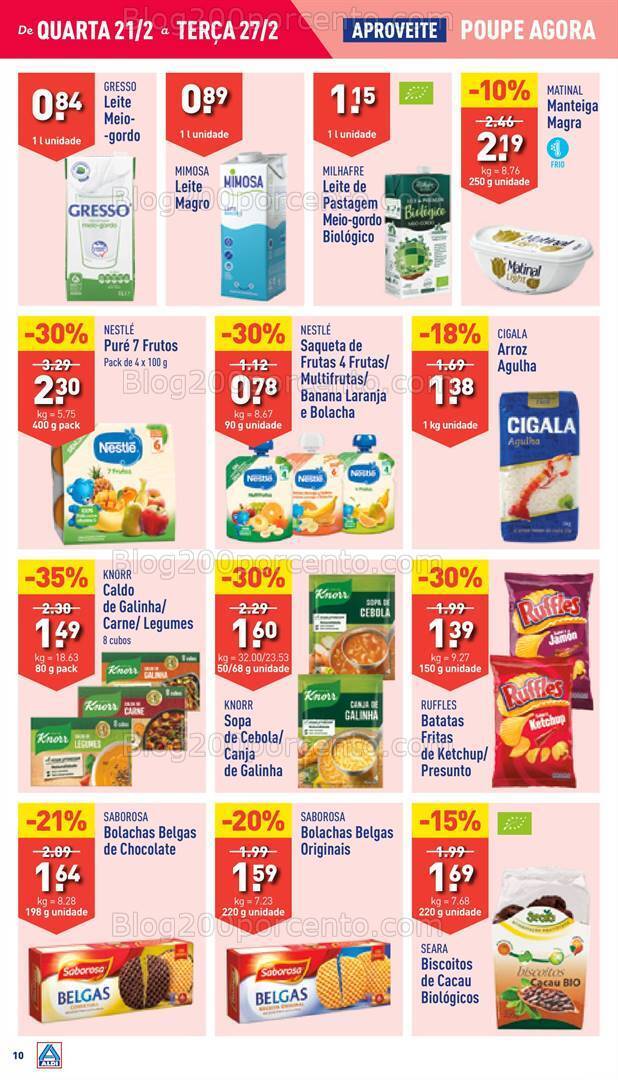 Antevisão Folheto ALDI Promoções de 21 a 27 fevereiro
