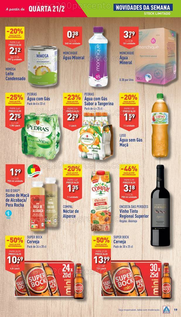 Antevisão Folheto ALDI Promoções de 21 a 27 fevereiro