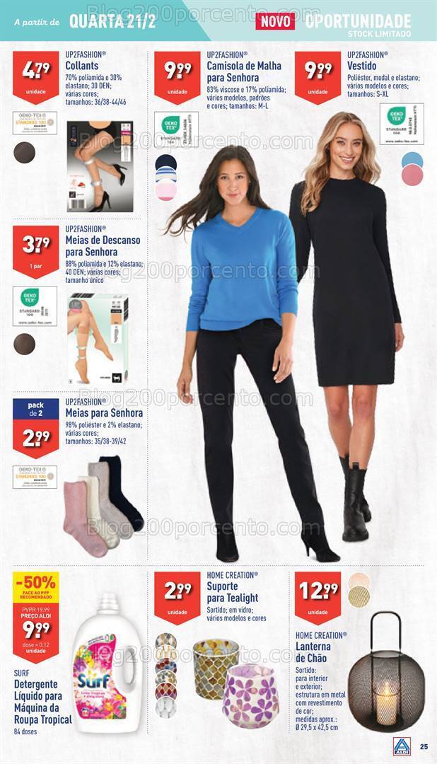 Antevisão Folheto ALDI Bazar Promoções a partir de 21 fevereiro