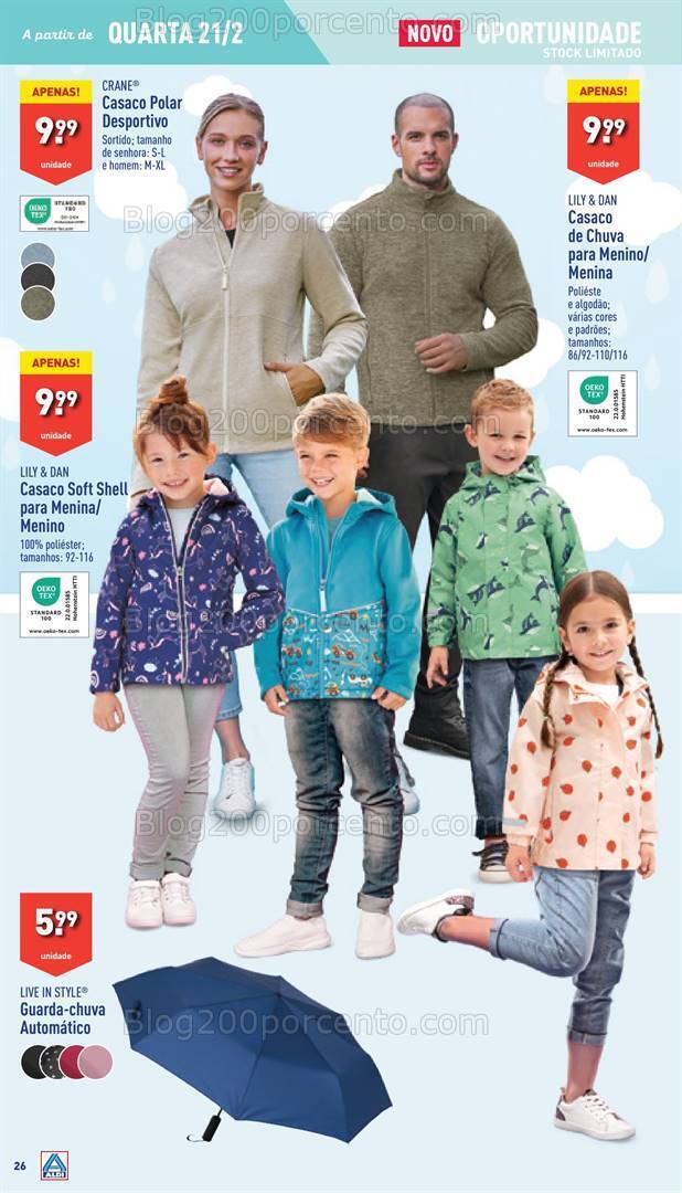 Antevisão Folheto ALDI Bazar Promoções a partir de 21 fevereiro