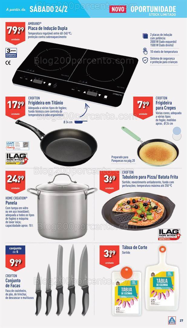 Antevisão Folheto ALDI Bazar Promoções a partir de 24 fevereiro