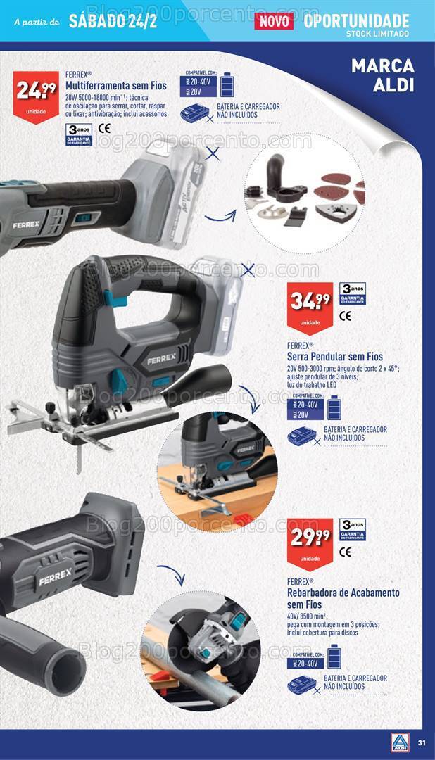 Antevisão Folheto ALDI Bazar Promoções a partir de 24 fevereiro