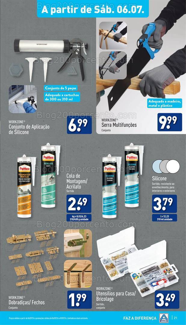 Antevisão Folheto ALDI Promoções de 3 a 9 julho