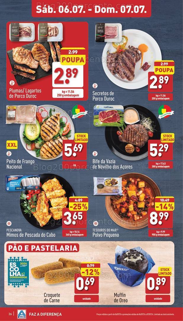 Antevisão Folheto ALDI Promoções de 3 a 9 julho