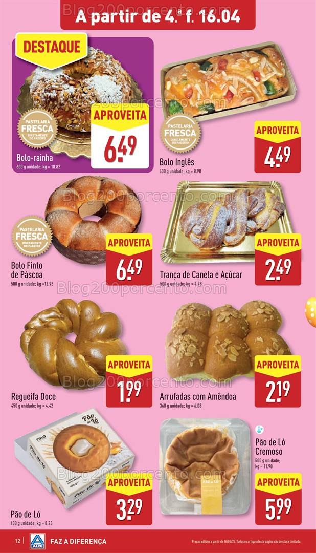 Antevisão Folheto ALDI Promoções de 16 a 22 abril
